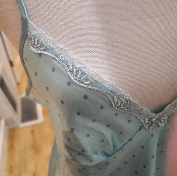 Madonna Women's Lace Accented Slip Dress Lingerie - Picture 10 of 12